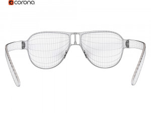 Sunglasses NO 5 3D-Modell