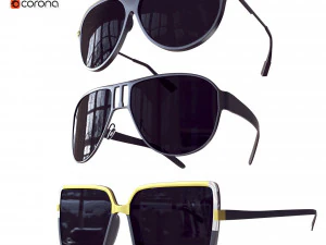 선글라스 패키지 No 2 3D 모델