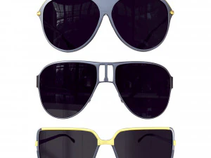Sunglasses Package No 2 3D Model