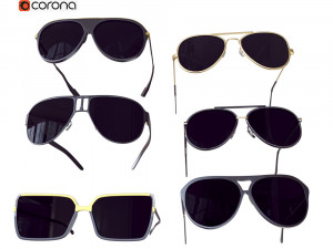 Sunglasses Package No 3 Modello 3D