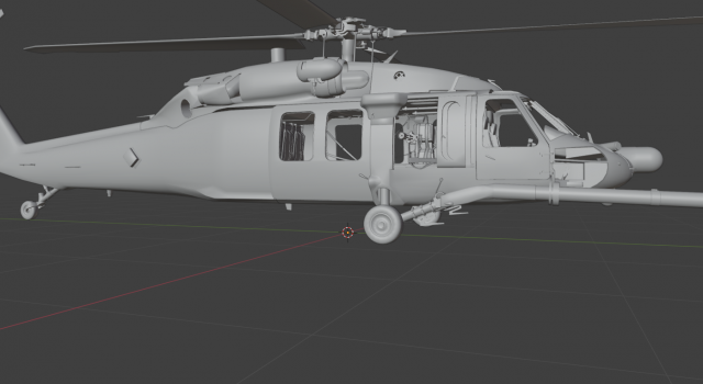 Black Hawk Helicopter 3D मॉडल .c4d .max .obj .3ds .fbx .stl .blend 