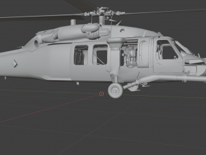 Black Hawk Helicopter Modelo 3D