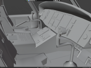 Black Hawk Helicopter 3D मॉडल