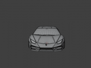 Lambo huracan Model 3D