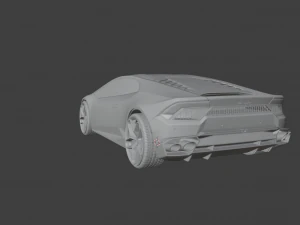 Lambo huracan 3D Model