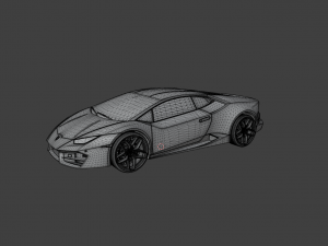 Lambo huracan Model 3D