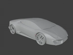 Lambo huracan 3D Model