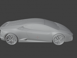 Lambo huracan Model 3D