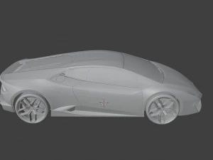 Lambo huracan 3D Model