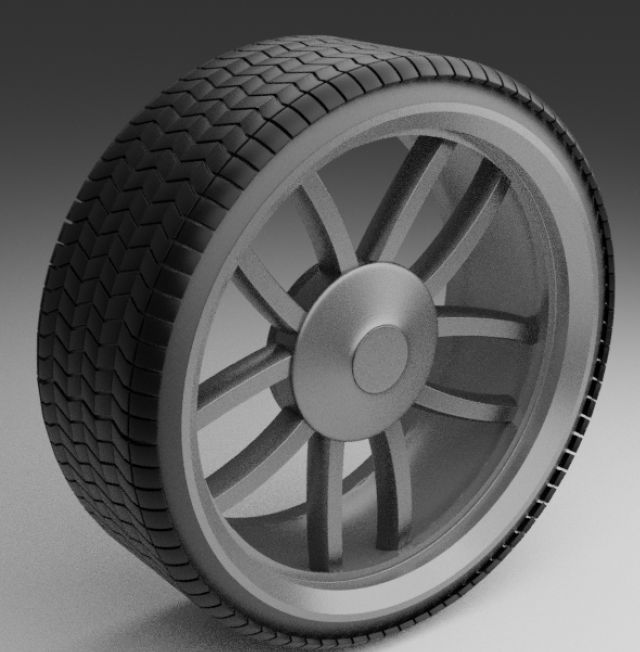 Weel Model 3D .c4d .max .obj .3ds .fbx .stl .blend 