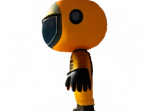 3D Robot 3D Model