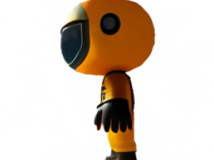 3D Robot 3D Model