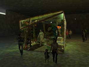 Exhibition pavillion 3D Модель