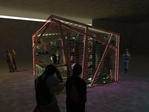 Exhibition pavillion 3D Модель