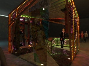 Exhibition pavillion 3D Модель