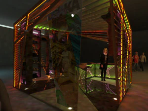 Exhibition pavillion 3D Model