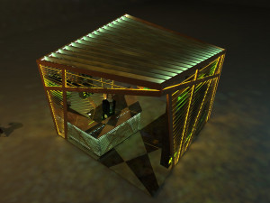 Exhibition pavillion 3D Модель
