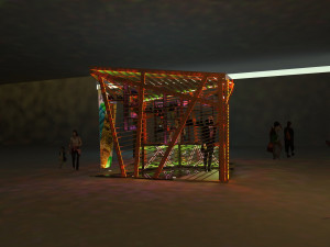 Exhibition pavillion 3D Модель