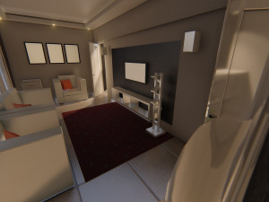 Motel Rooms Modelo 3D