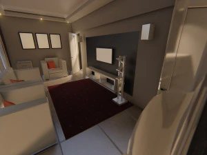 Motel Rooms 3D Model