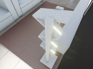 Motel Rooms 3D Model