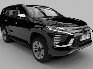 MITSUBISHI PAJERO SPORT EXCEED 2022 3D Model
