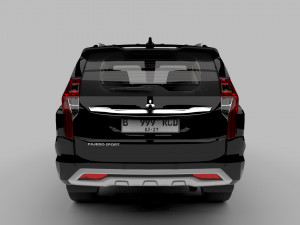MITSUBISHI PAJERO SPORT EXCEED 2022 3D Model