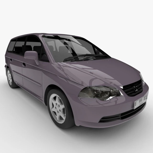 HONDA ODYSSEY RA6 JAPAN 2001 3D Model .c4d .max .obj .3ds .fbx .stl .blend 