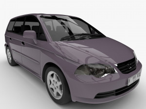 HONDA ODYSSEY RA6 JAPAN 2001 3D Model