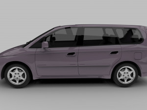 HONDA ODYSSEY RA6 JAPAN 2001 3D Model