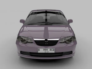 HONDA ODYSSEY RA6 JAPAN 2001 3D Model