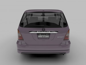 HONDA ODYSSEY RA6 JAPAN 2001 3D Model
