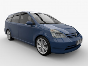 HONDA STREAM RN1 2001 3D Model