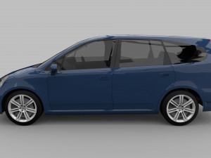 HONDA STREAM RN1 2001 3D Model