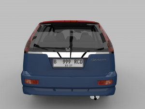 HONDA STREAM RN1 2001 3D Model