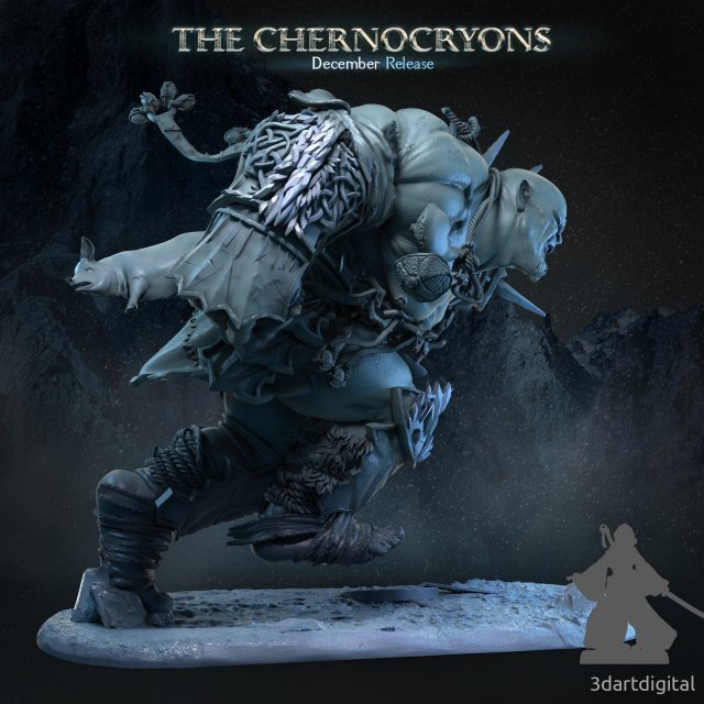 The Chernocryons 3D प्रिंट मॉडल .c4d .max .obj .3ds .fbx .stl .blend 