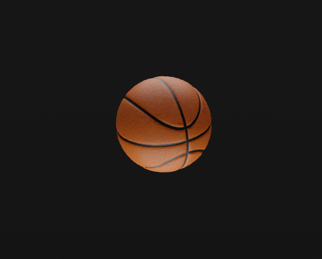 Basketball Model 3D Model .c4d .max .obj .3ds .fbx .stl .blend 