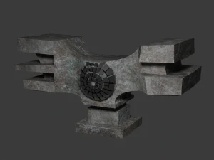 Pomnik Rewolucji w Moslavinie Model 3D