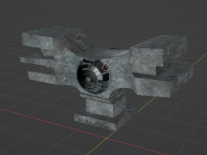 Monument to the Revolution in Moslavin 3D 모델