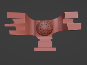 Monument to the Revolution in Moslavin 3D 모델