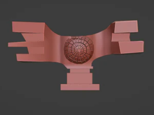 Monument to the Revolution in Moslavin 3D Model
