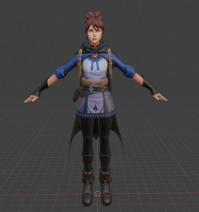 Marci 3D Model .c4d .max .obj .3ds .fbx .stl .blend 
