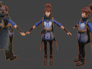 Marci 3D Model