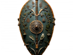 Shield Set - Set containing 5 different shield models Shield Koleksion 1 3D Model