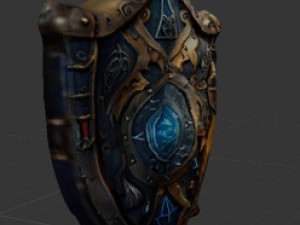 Mage Shield 3D Model