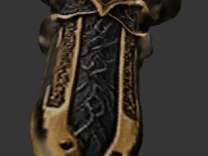 Golden Dagger 3D-Modell