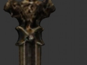 Golden Dagger 3D-Modell