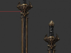 Sword set 3D Model