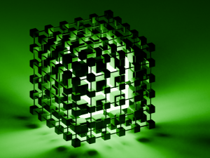 Sci-fi cube 3D Model