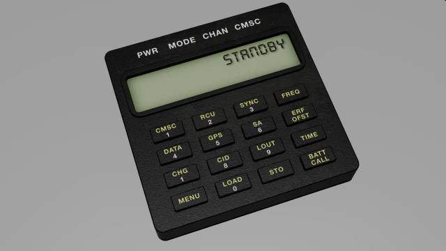 Calculator 3D Model .c4d .max .obj .3ds .fbx .stl .blend 